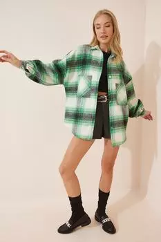 Рубашка - Разноцветный - Классический крой Happiness stanbul, разноцветный