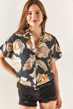 Рубашка - Разноцветный - Классический крой Olalook, разноцветный