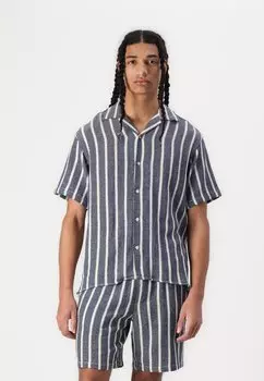 Рубашка RCOBA STRIPE RESORT SS SN Jack & Jones, синий