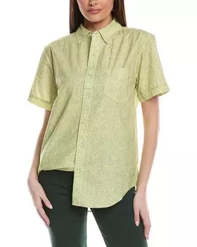 Рубашка RE/DONE 70-х REDONE, зеленый