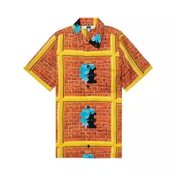 Рубашка Real Bad Man Getaway Vacation 'Brick', красный