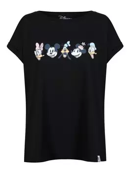 Рубашка Recovered Disney Line Friends Boyfriend, черный