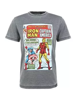 Рубашка Recovered Marvel Tales Of Suspense, синий