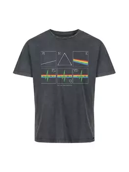 Рубашка Recovered Pink Floyd Periodic Dark Side Of The Moon, серый