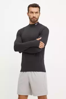 Рубашка Reebok с длинными рукавами, черный