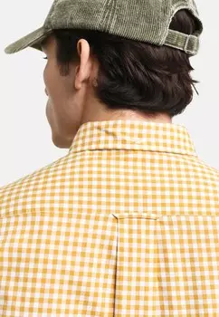 Рубашка REG GINGHAM GANT, желтый