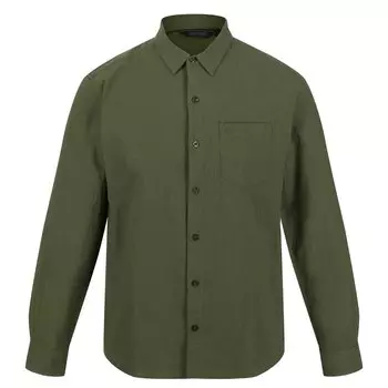 Рубашка Regatta Brycen Linen, коричневый