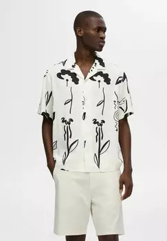 Рубашка REGRAJESH Selected Homme, кремовый