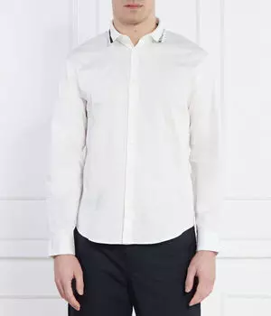 Рубашка Regular fit Armani Exchange, белый