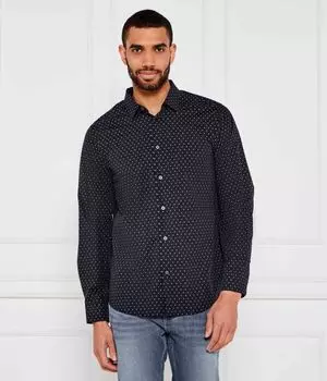 Рубашка Regular fit Armani Exchange, синий