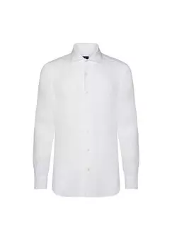 Рубашка Regular Fit Boggi Milano, белая
