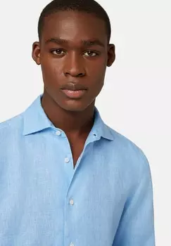 Рубашка REGULAR FIT Boggi Milano, светло-голубой деним