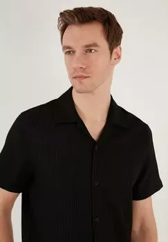 Рубашка Regular Fit Buratti, черная