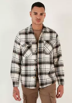 Рубашка REGULAR FIT Buratti, цвет ecru black