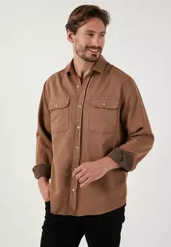 Рубашка REGULAR FIT Buratti, коричневый