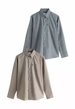 Рубашка REGULAR FIT - EASY IRON OXFORD 2 PACK Next, синий