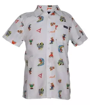 Рубашка Regular fit Guess, белый