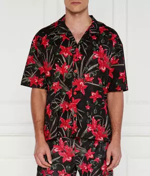 Рубашка Regular fit Hugo Bodywear, черный