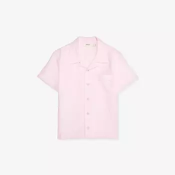 Рубашка Regular-Fit из льна с коротким рукавом для детей от 3 до 12 лет Pangaia, розовый