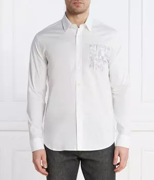 Рубашка Regular fit Karl Lagerfeld, белый