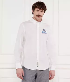 Рубашка Regular fit La Martina, белый