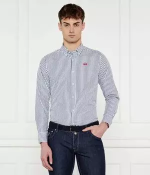 Рубашка Regular fit La Martina, синий