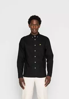 Рубашка Regular Fit Light Weight Oxford Lyle & Scott, цвет jet black