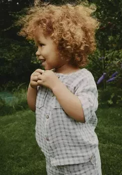 Рубашка REGULAR FIT Lil' Atelier, бежевый