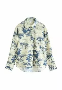 Рубашка REGULAR FIT - LONG SLEEVE Next, синий