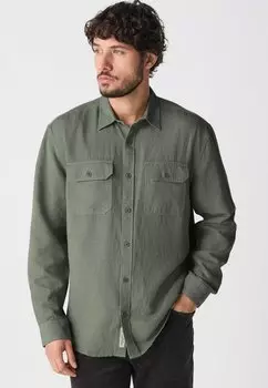 Рубашка REGULAR FIT-LONG SLEEVE Next, зеленый