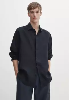 Рубашка REGULAR FIT Massimo Dutti, темно-синий