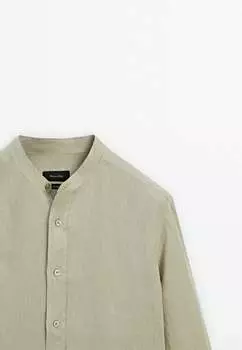 Рубашка Regular-Fit Massimo Dutti, зеленая