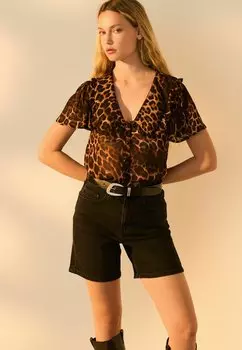 Рубашка REGULAR FIT Next, коричневый