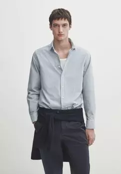 Рубашка REGULAR-FIT OXFORD Massimo Dutti, синий