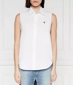 Рубашка Regular fit Polo Ralph Lauren, белый