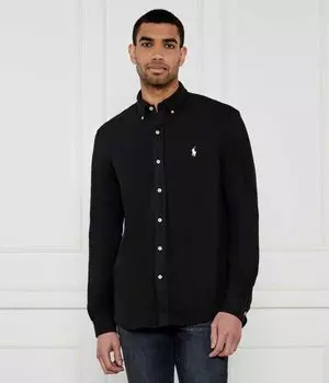 Рубашка Regular fit Polo Ralph Lauren, черный