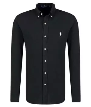 Рубашка Regular fit Polo Ralph Lauren, черный