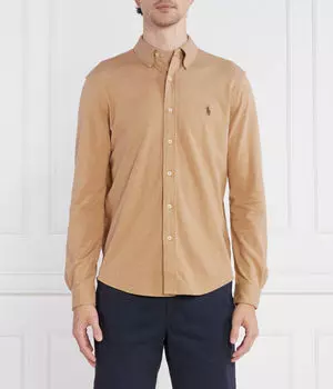 Рубашка Regular fit Polo Ralph Lauren, коричневый