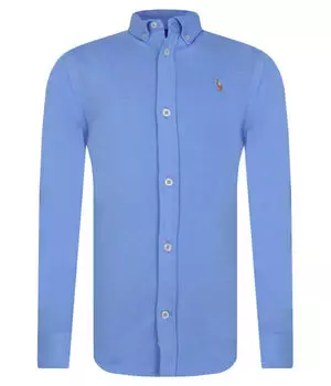 Рубашка Regular fit Polo Ralph Lauren, синий