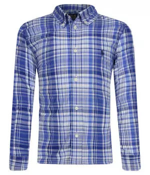 Рубашка Regular fit Polo Ralph Lauren, синий