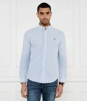 Рубашка Regular fit Polo Ralph Lauren, синий