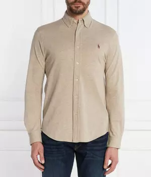 Рубашка Regular fit Polo Ralph Lauren, желтый