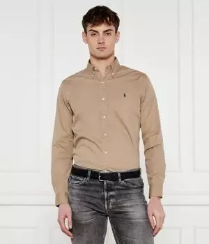Рубашка Regular fit Polo Ralph Lauren, желтый