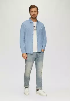 Рубашка REGULAR FIT s.Oliver, деним