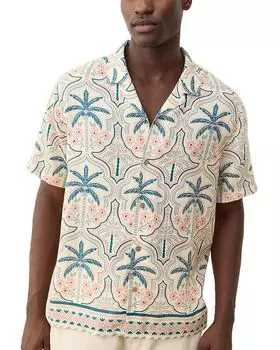 Рубашка Regular Fit с принтом Camp Marine Layer, мультиколор