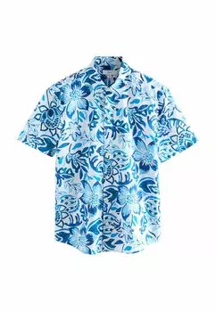 Рубашка REGULAR FIT - SHORT SLEEVE Next, синий