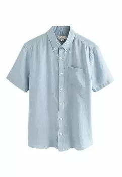 Рубашка REGULAR FIT - SIGNATURE SHORT SLEEVE Next, светло-голубой