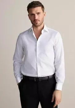 Рубашка REGULAR FIT - SIGNATURE TEXTURED SMART - Formal shirt Next, белый
