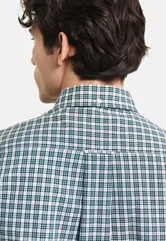 Рубашка REGULAR FIT SMALL CHECKED GANT, зеленый