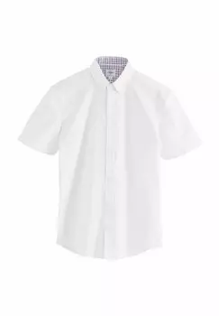 Рубашка REGULAR FIT STRETCH OXFORD SHORT SLEEVE Next, белый